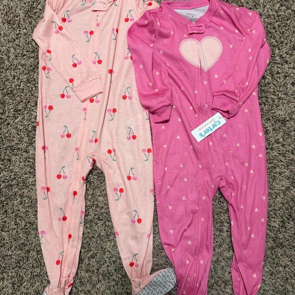 Carter-s Women's Pink Sleepsuits-babygrows